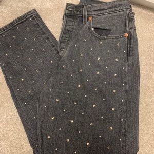 Studded Levi Jeans